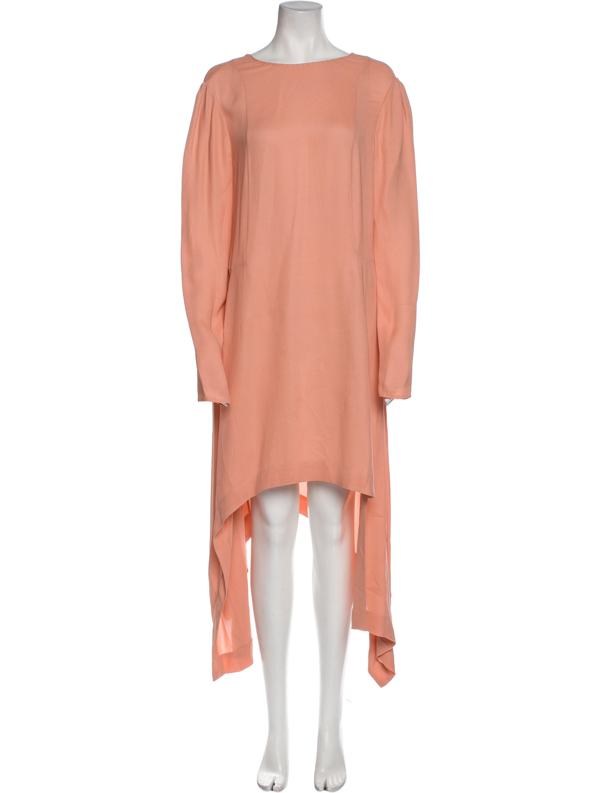 Marni Bateau Neckline Long Dress Pink Dresses, Clothing MAN175537