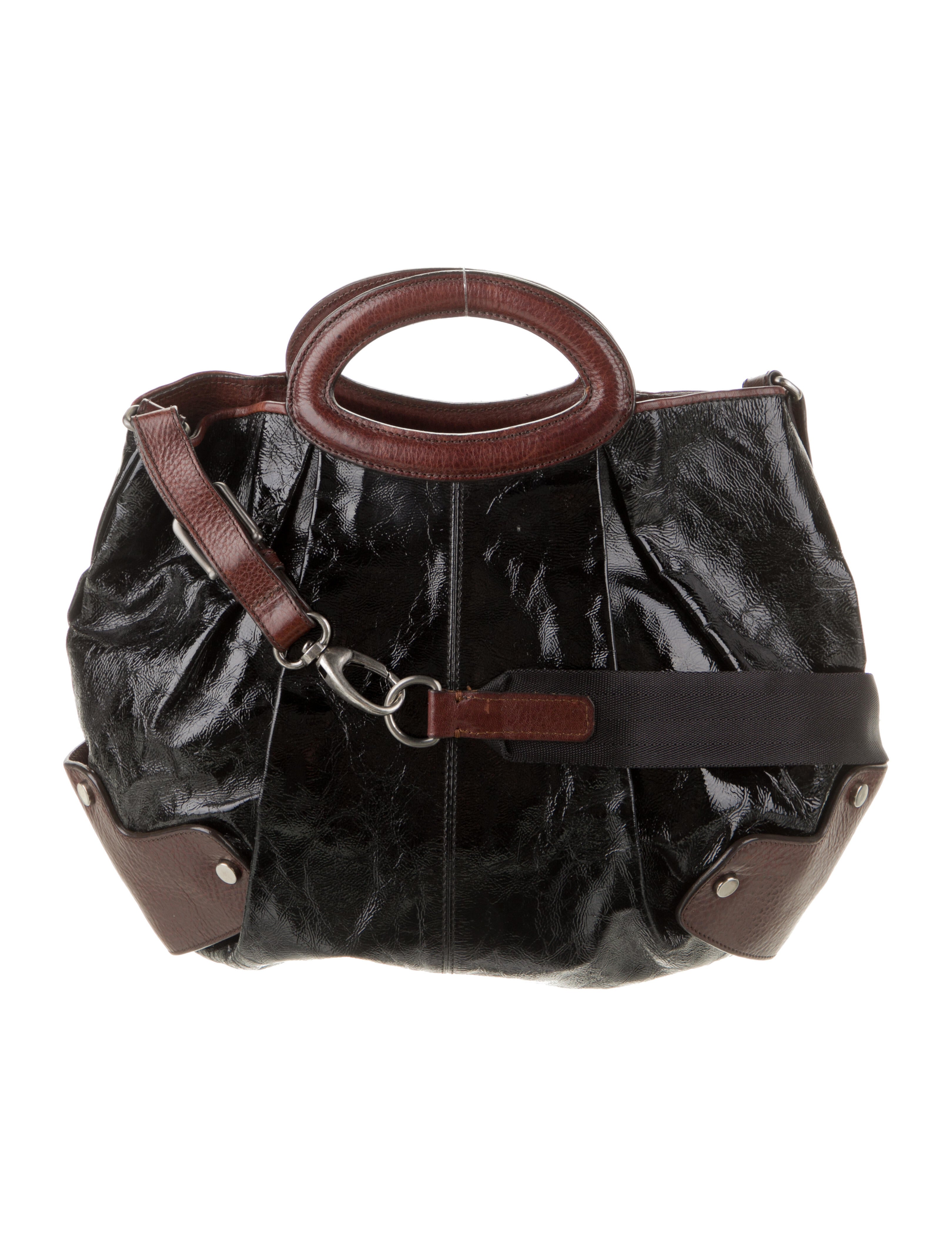 Marni Leather Handle Bag Black Handle Bags, Handbags MAN182453