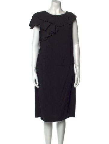 Marni Dresses Virgin Wool Midi Length Dress Us4, It40 | S