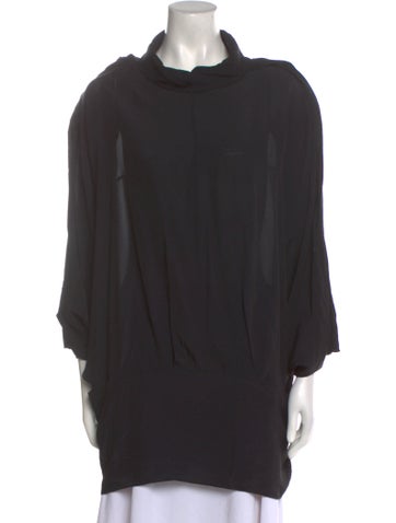 Marni Tops Cowl Neck Long Sleeve Tunic Us2, It38 | XS