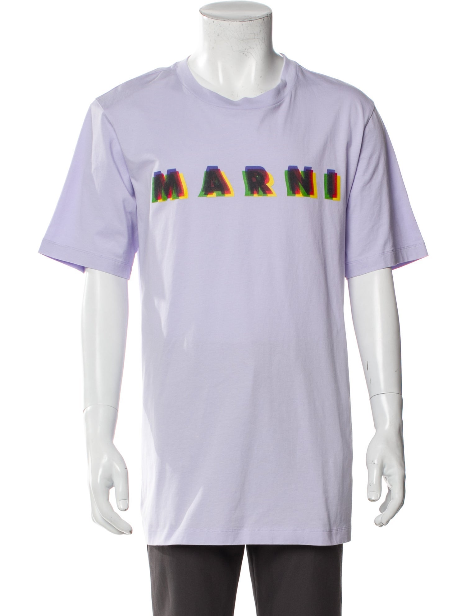 Marni Graphic Print Crew Neck T-Shirt