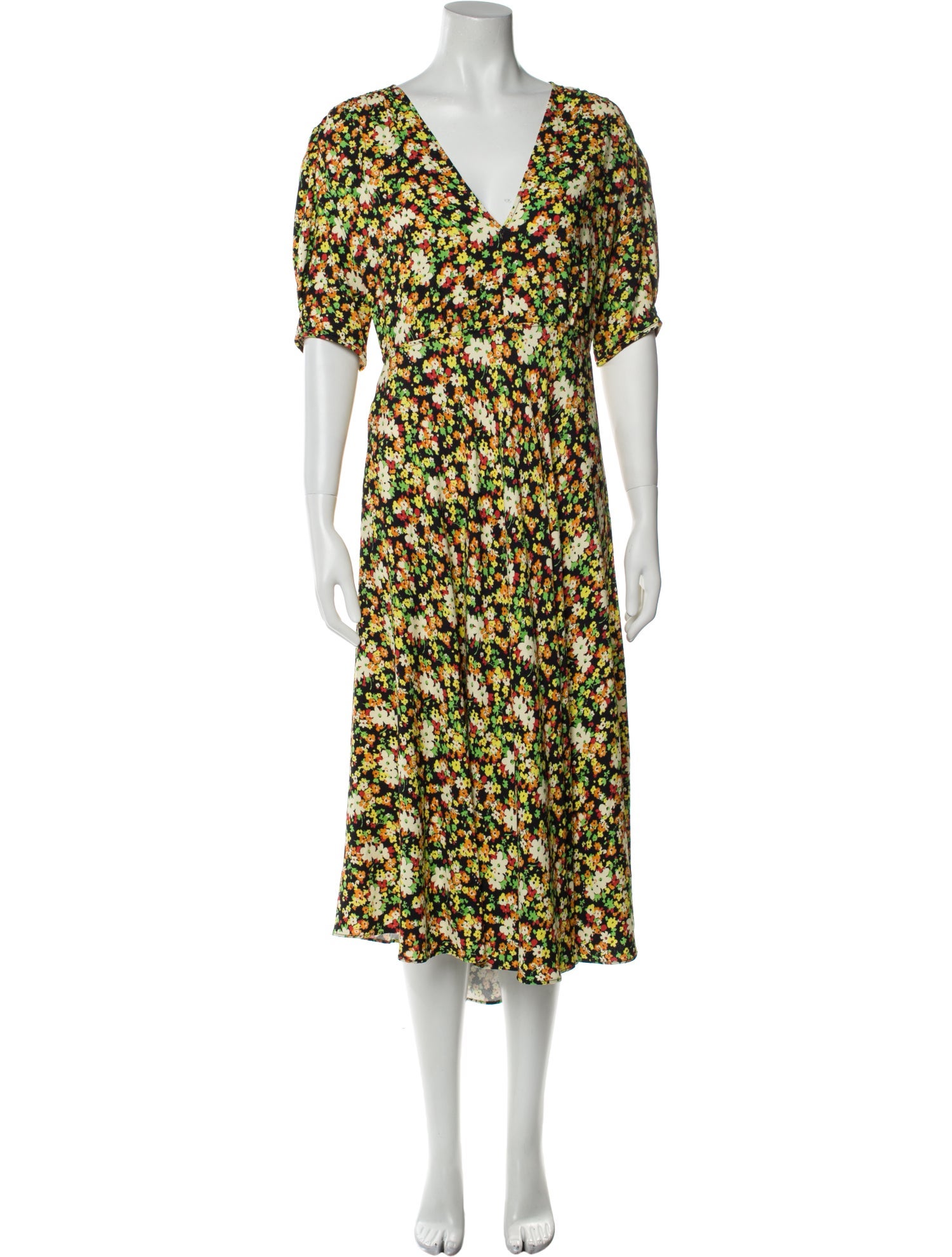 Marni Floral Print Long Dress w/ Tags