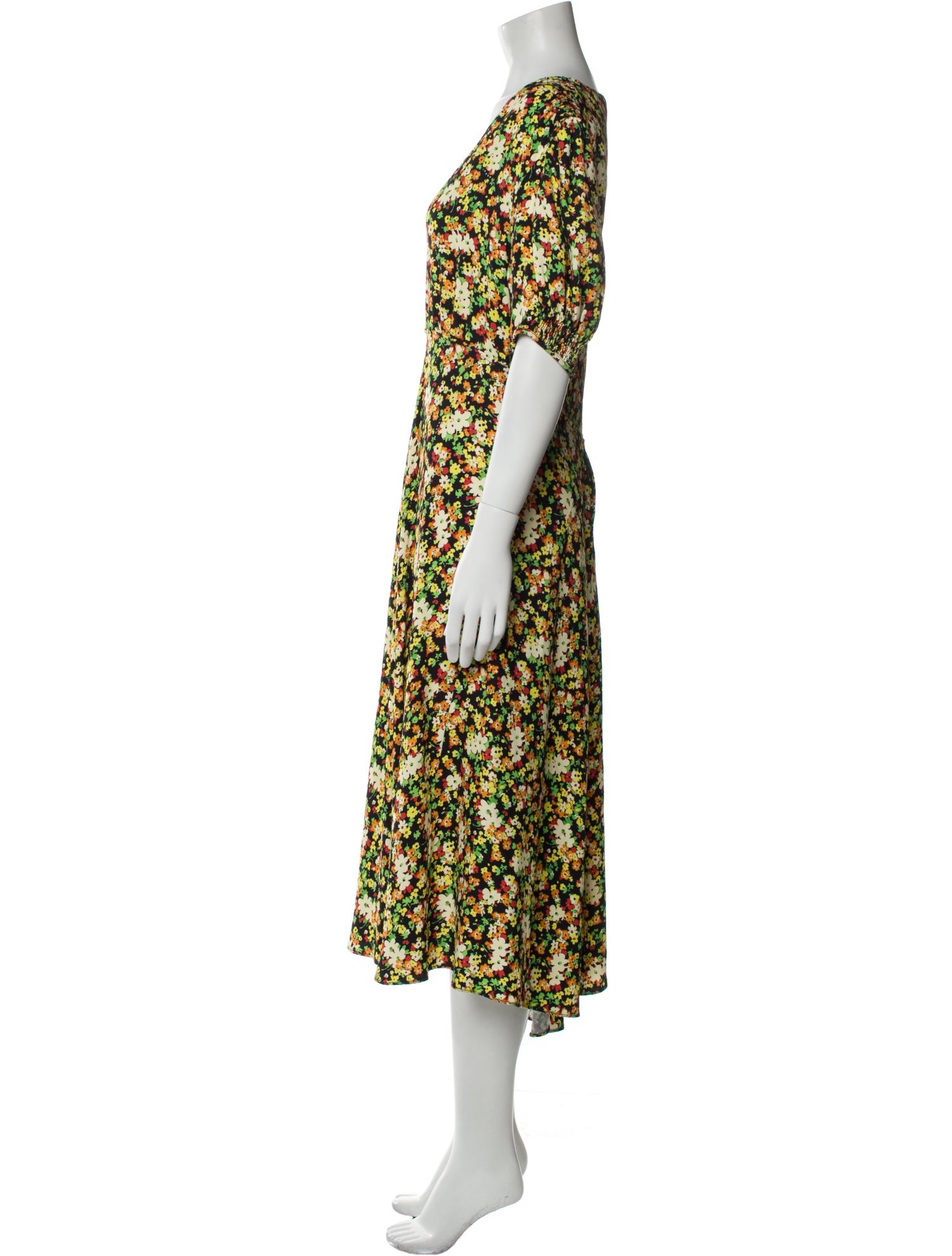 Marni Floral Print Long Dress w/ Tags