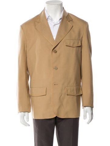 Marni Outerwear Virgin Wool Utility Jacket Us36, It46 | S