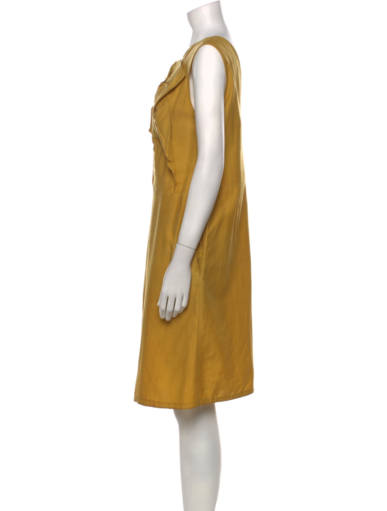 Marni Scoop Neck Knee-Length Dress