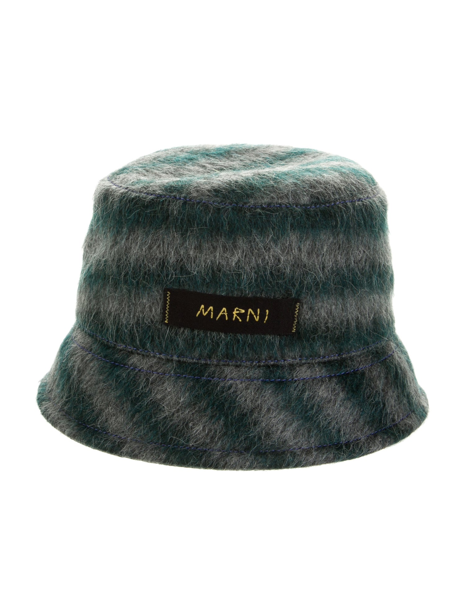 帽子 MARNI WOOL BUCKET HAT Marni Wool Bucket Hat - Green Hats, Accessories - MAN219025