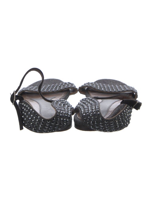 Marni Crystal Slides