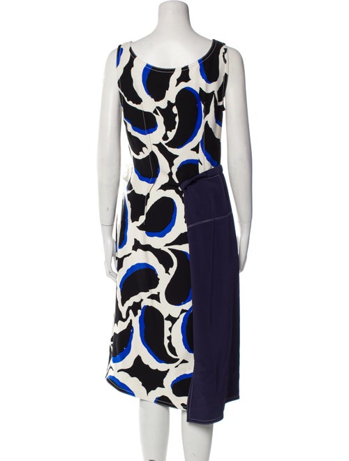 Marni Printed Midi Length Dress