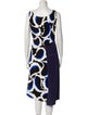 Marni Printed Midi Length Dress