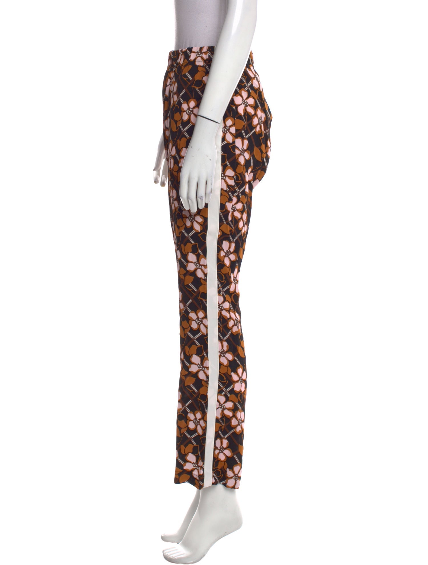Marni Floral Print Wide Leg Pants