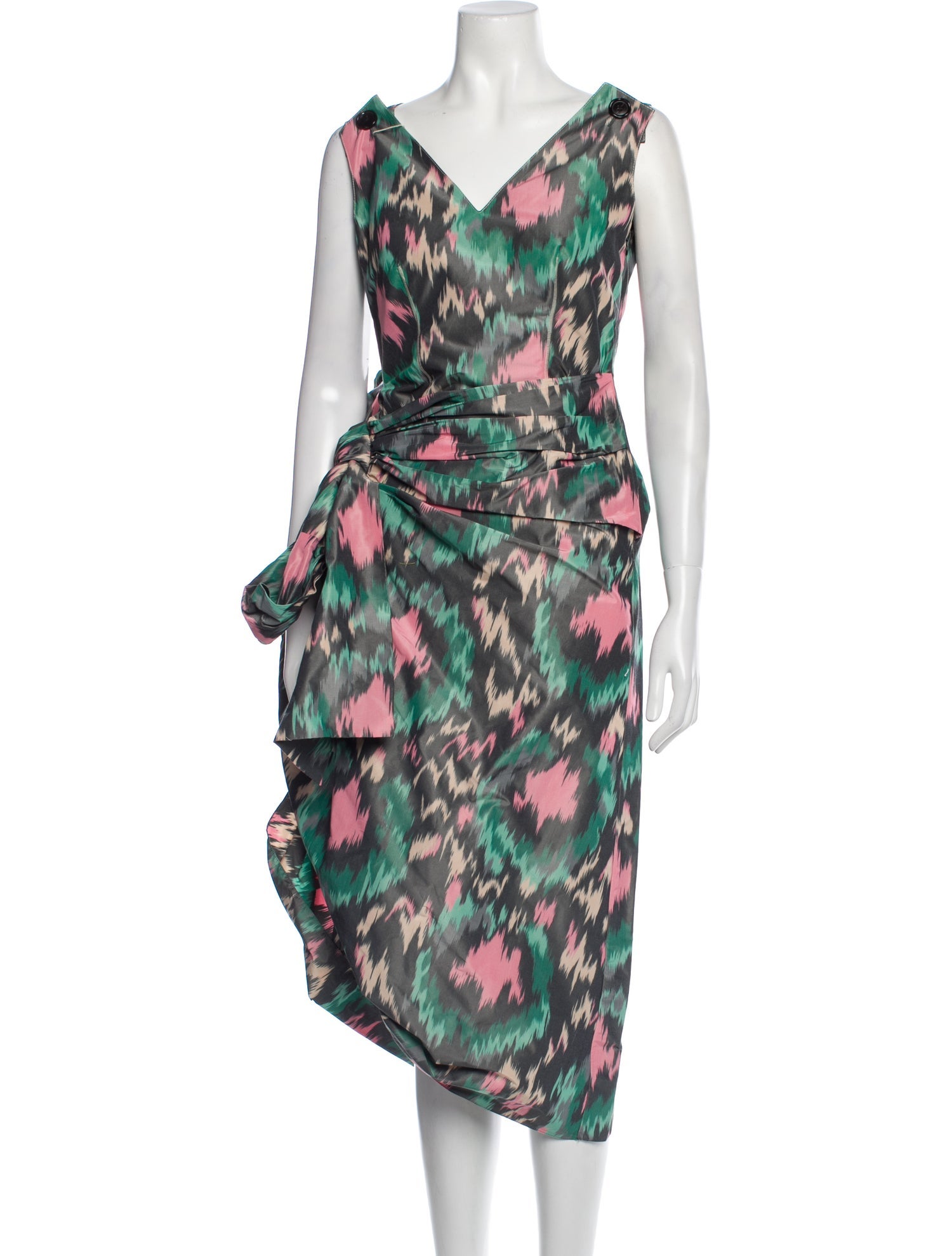 Marni Printed Midi Length Dress w/ Tags