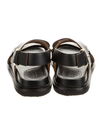 Marni Leather Slingback Sandals