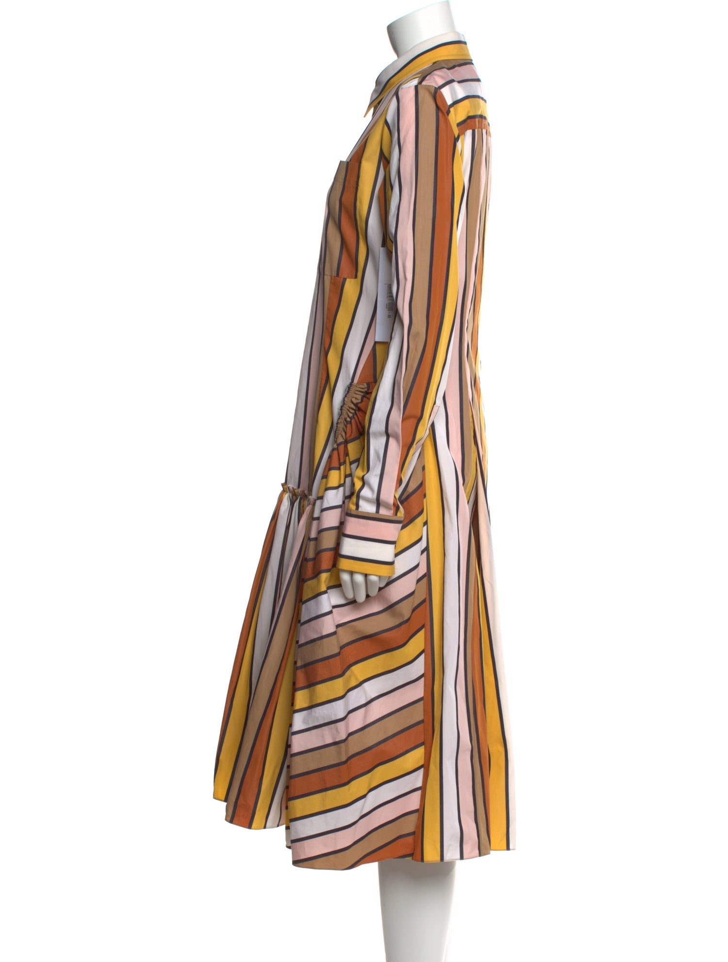 Marni Striped Midi Length Dress w/ Tags