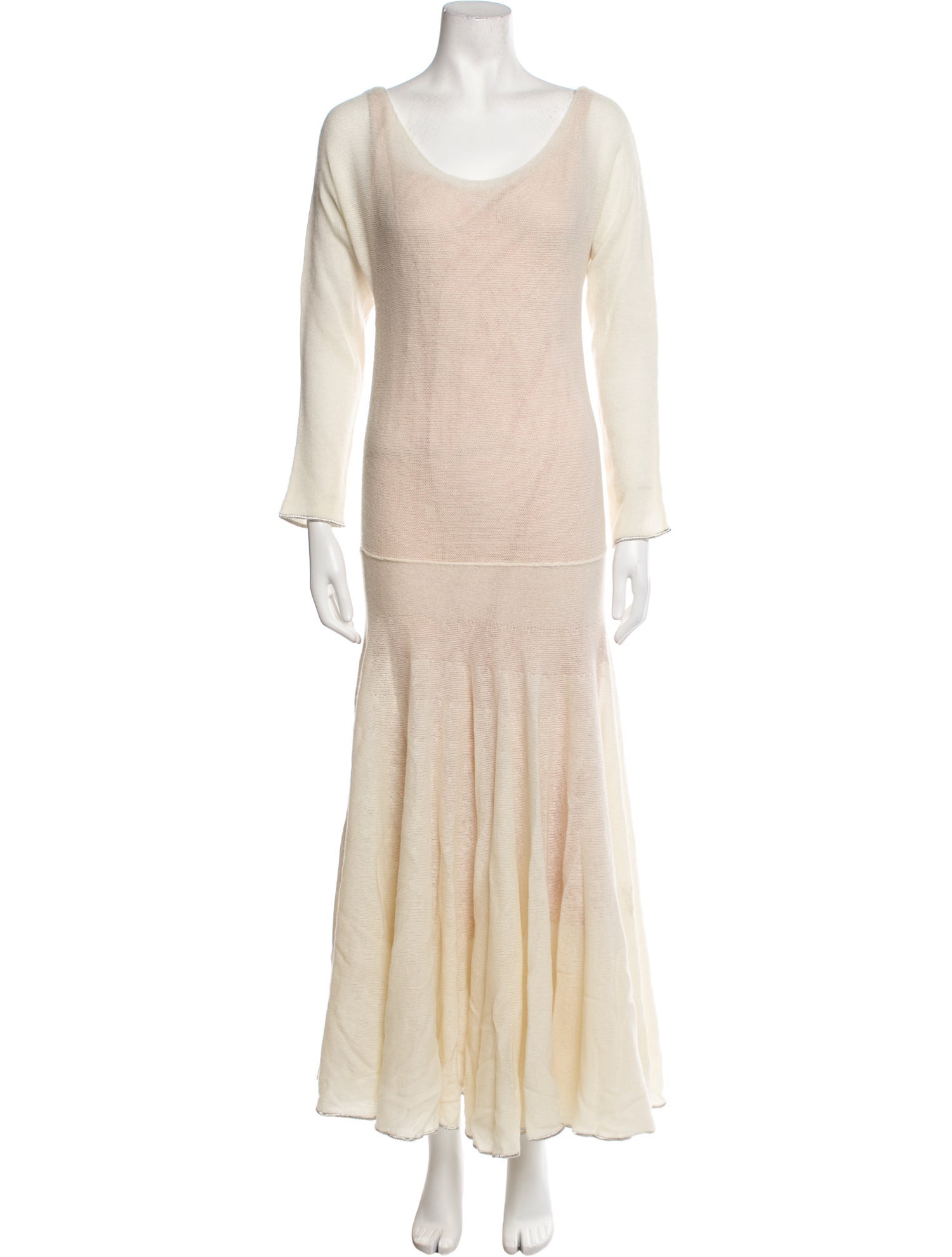 Marni Scoop Neck Long Dress