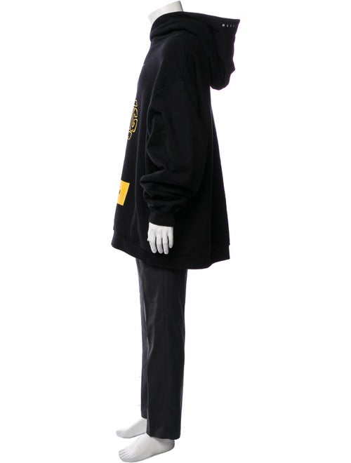 Marni Graphic Print Crew Neck Hoodie