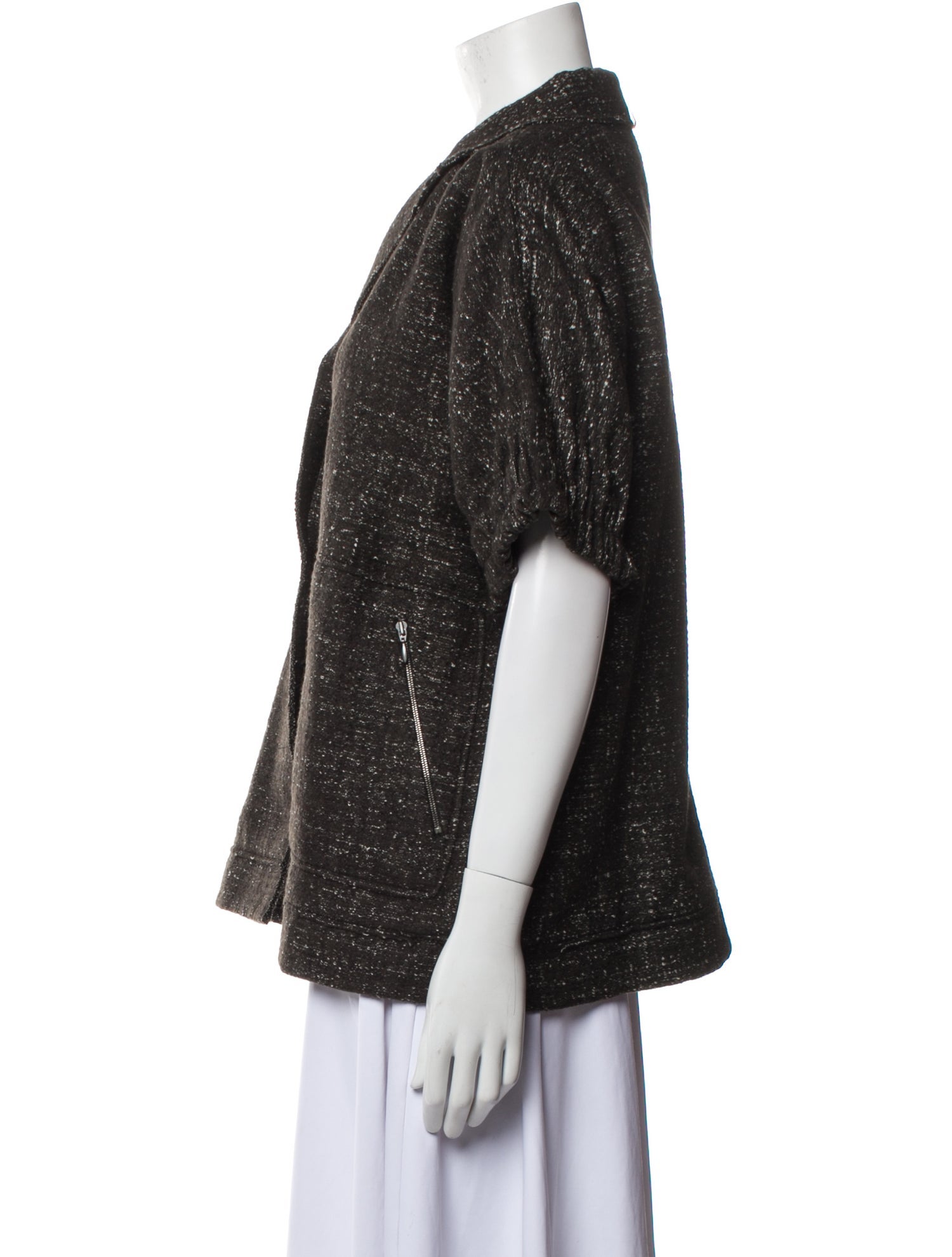 Marni Wool Tweed Pattern Jacket