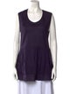 Marni Scoop Neck Sleeveless Tunic