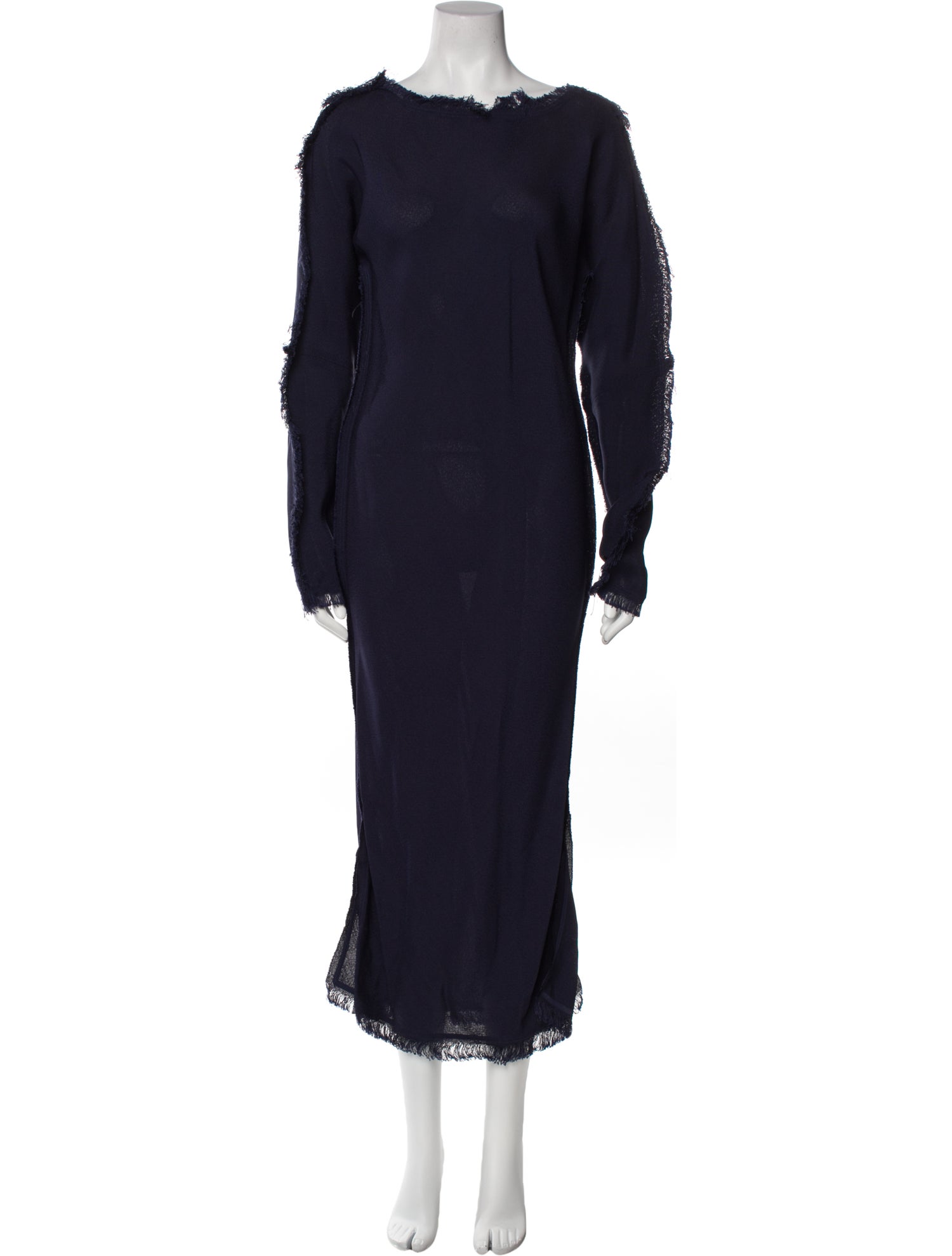 Marni Bateau Neckline Long Dress