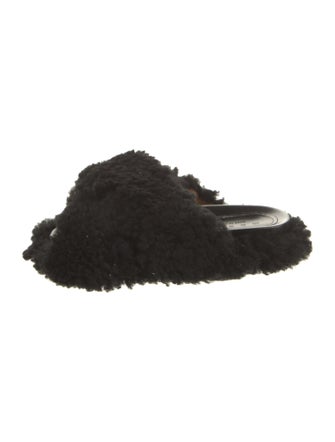 Marni Shearling Slides