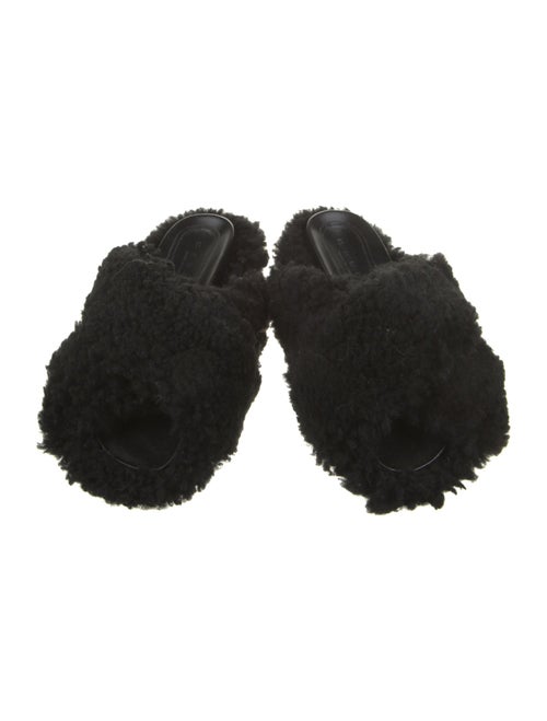 Marni Shearling Slides
