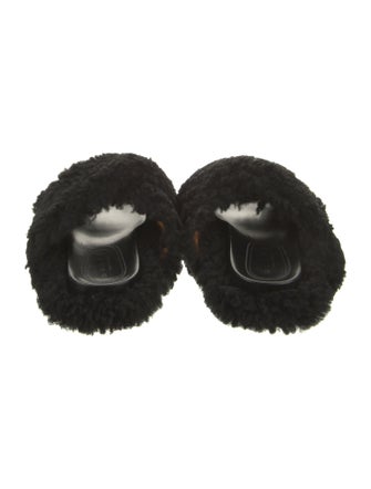 Marni Shearling Slides