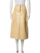 Marni Leather Midi Length Skirt
