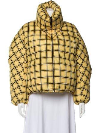 Marni Plaid Print Jacket