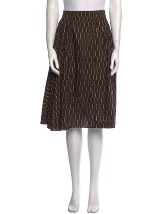 Marni Printed Knee-Length Skirt