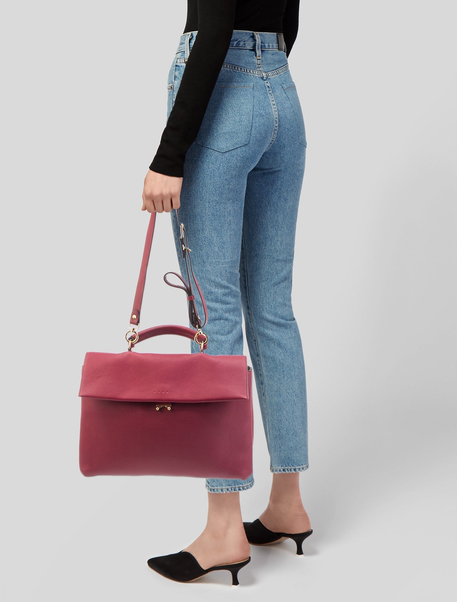 Marni Leather Crossbody Bag