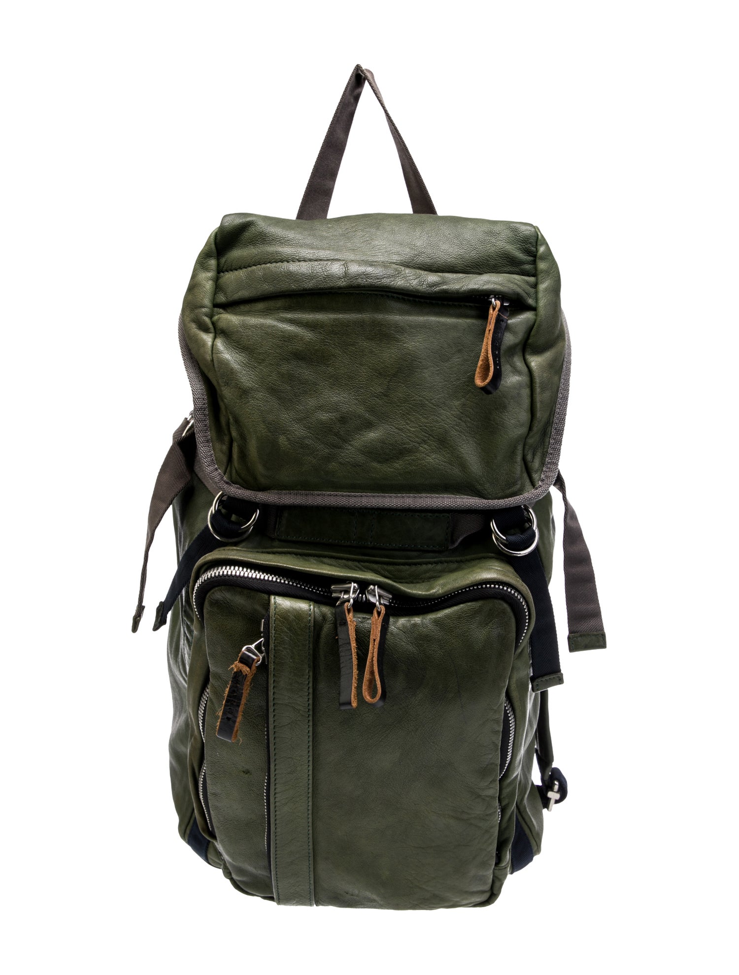 ★MARNI★2024FW 新作★Bead leather backpack black Black Cityscape backpack | Marni