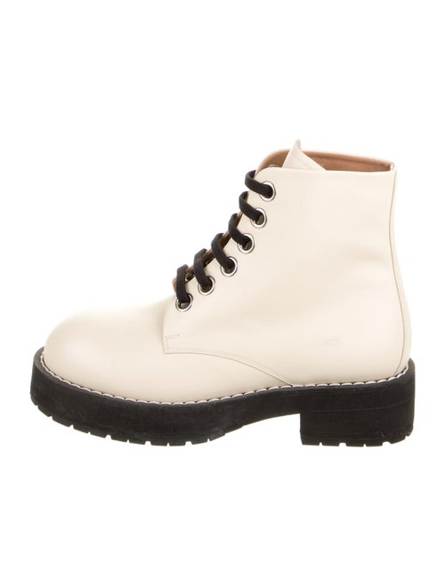 Marni Leather Combat Boots