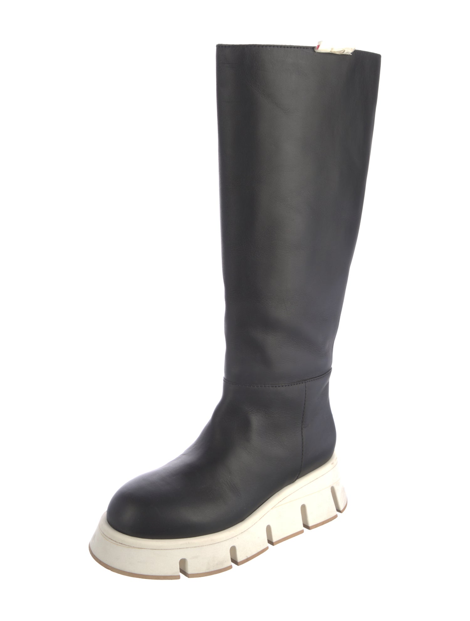 Marni Leather Riding Boots