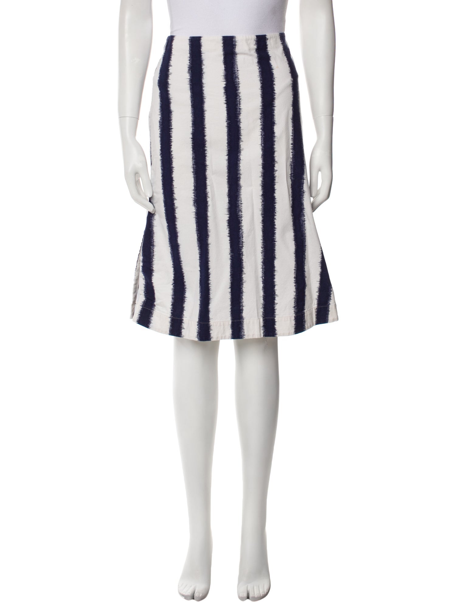 Marni Striped Knee-Length Skirt