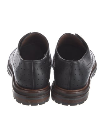 Marni Leather Lasercut Accents Oxfords