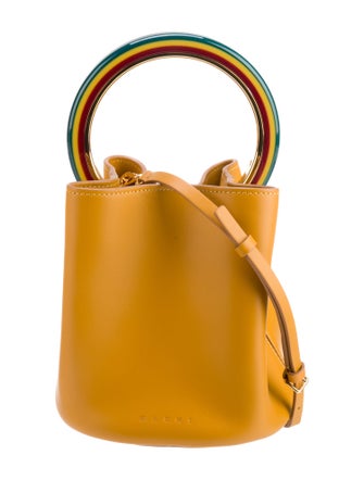 Marni Leather Bucket Bag