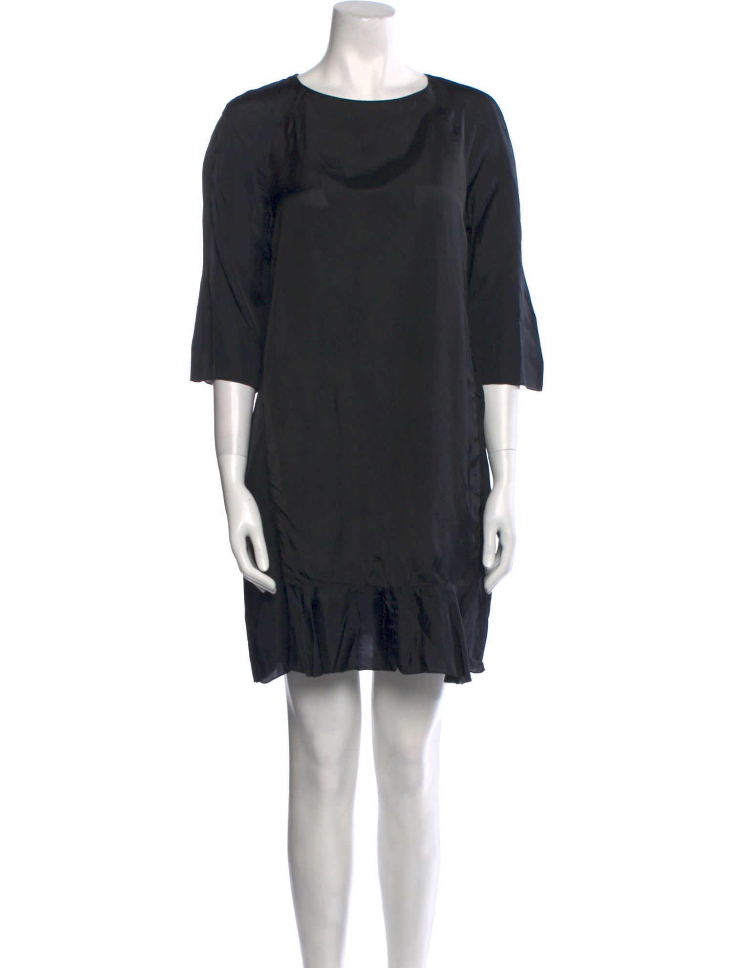 Marni Bateau Neckline Mini Dress