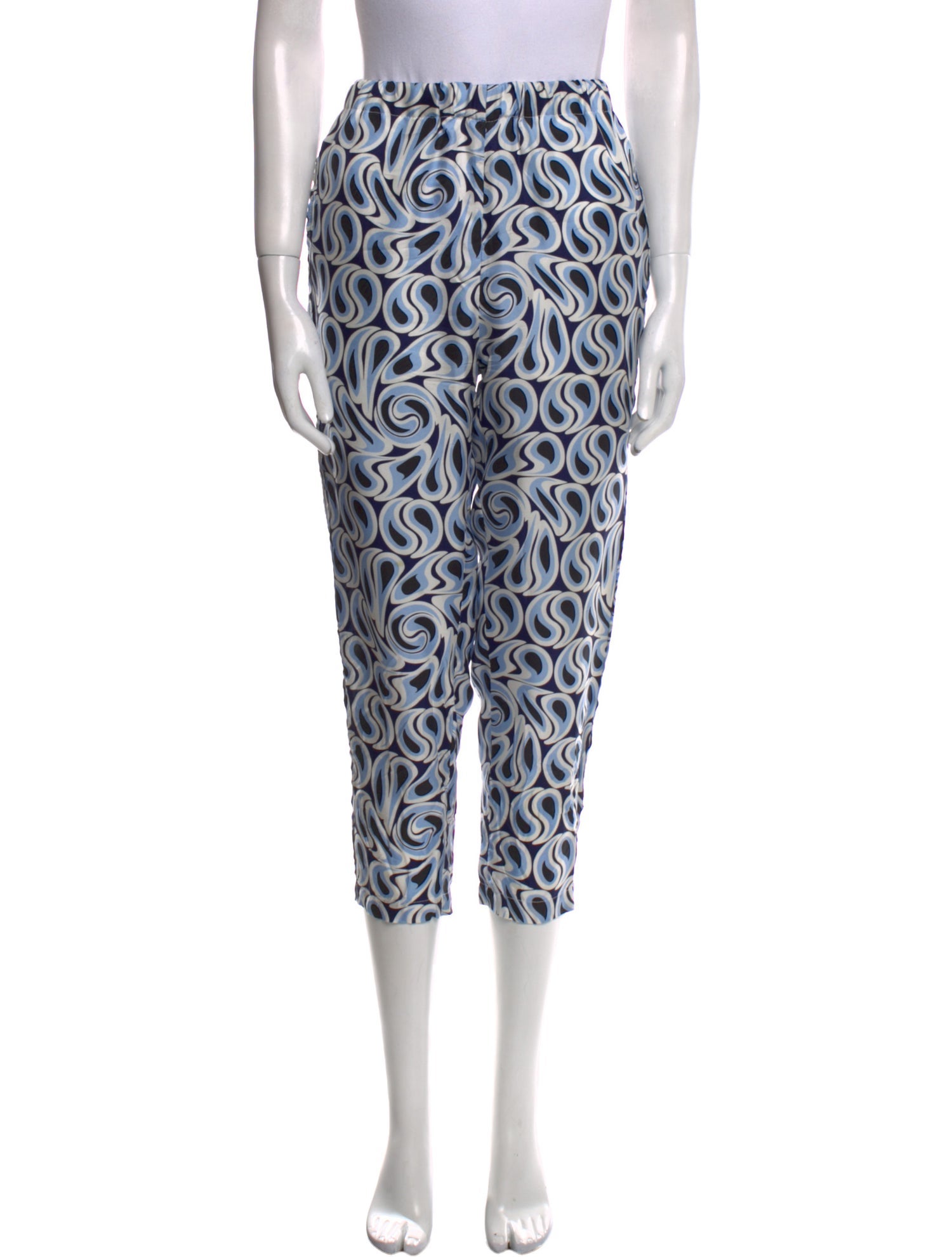 Marni Printed Straight Leg Pants