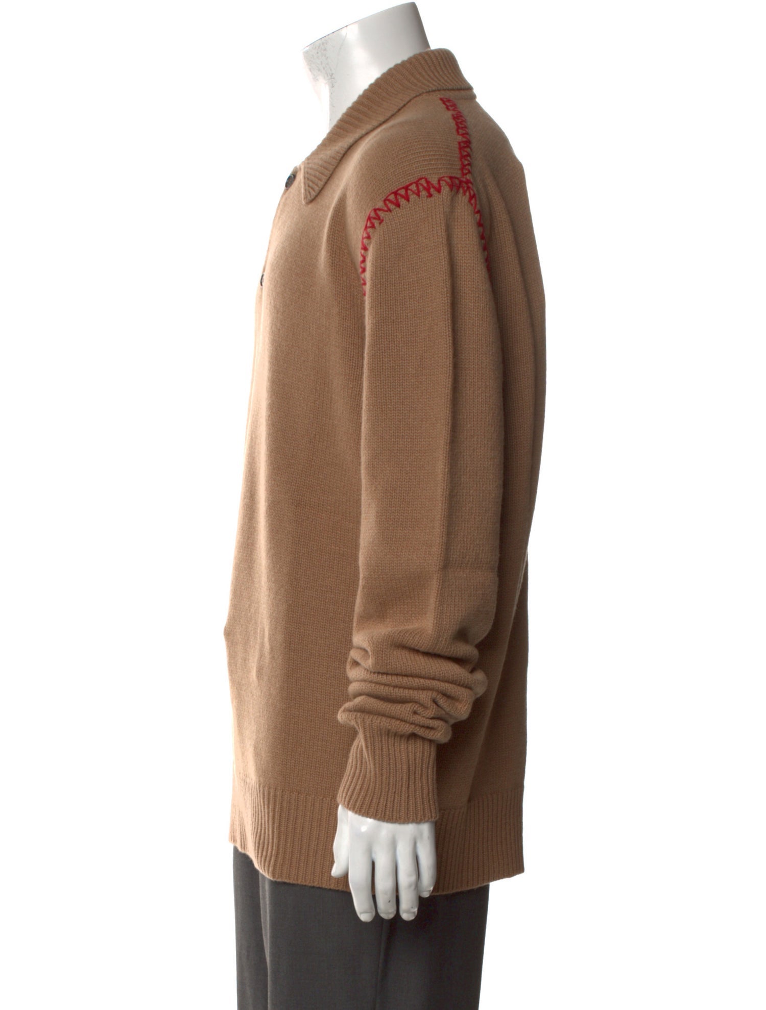 Marni Virgin Wool Crew Neck Polo Shirt w/ Tags