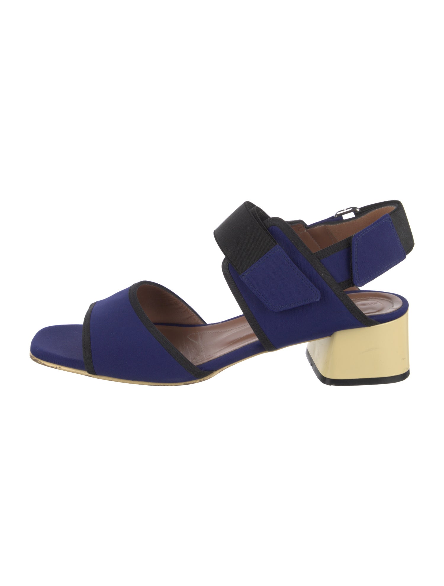 Marni Canvas Slingback Sandals
