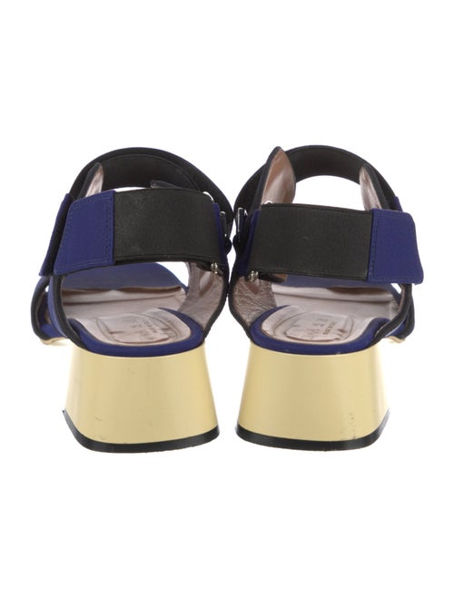 Marni Canvas Slingback Sandals