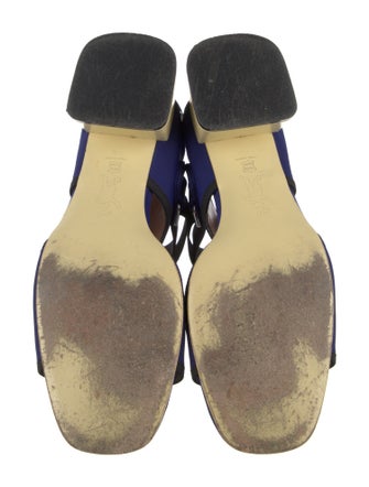 Marni Canvas Slingback Sandals