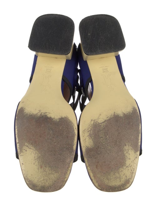 Marni Canvas Slingback Sandals