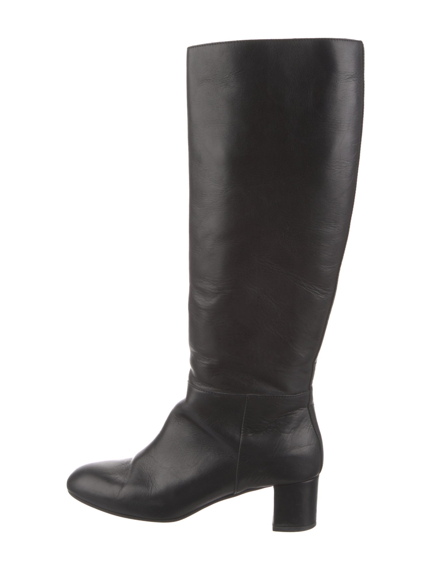 Marni Leather Riding Boots