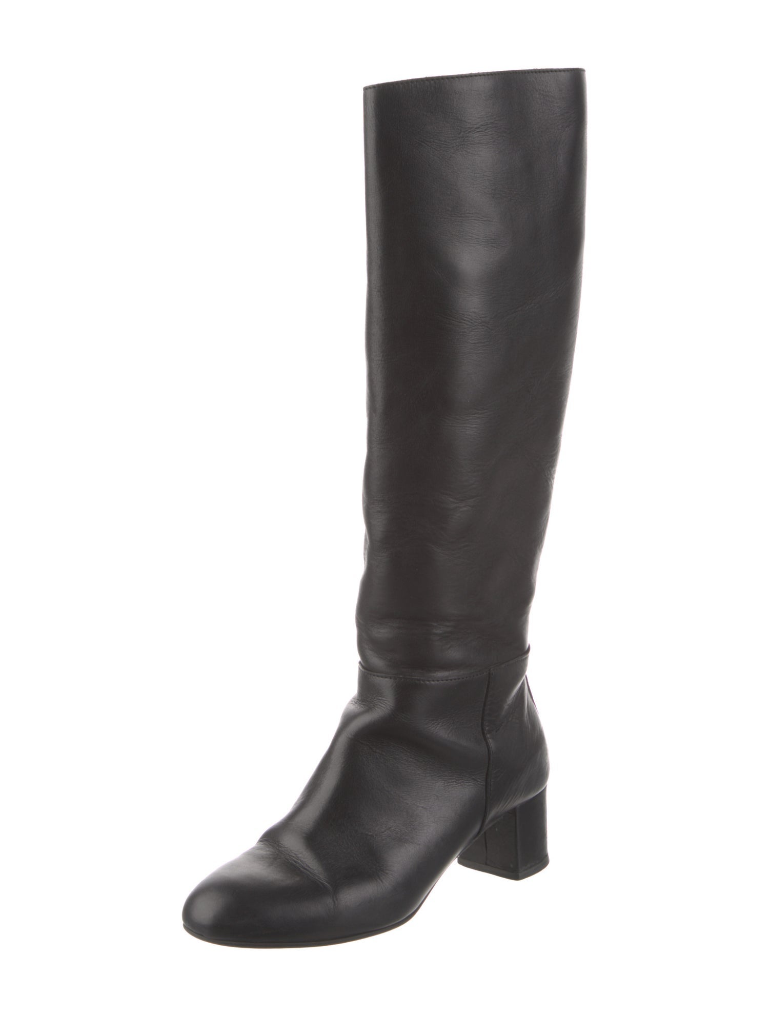Marni Leather Riding Boots