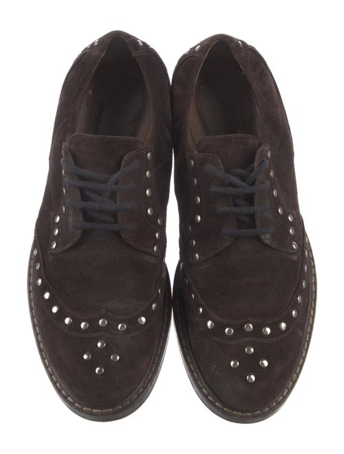 Marni Suede Studded Accents Oxfords