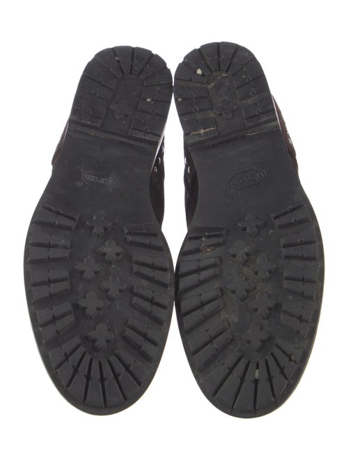 Marni Suede Studded Accents Oxfords