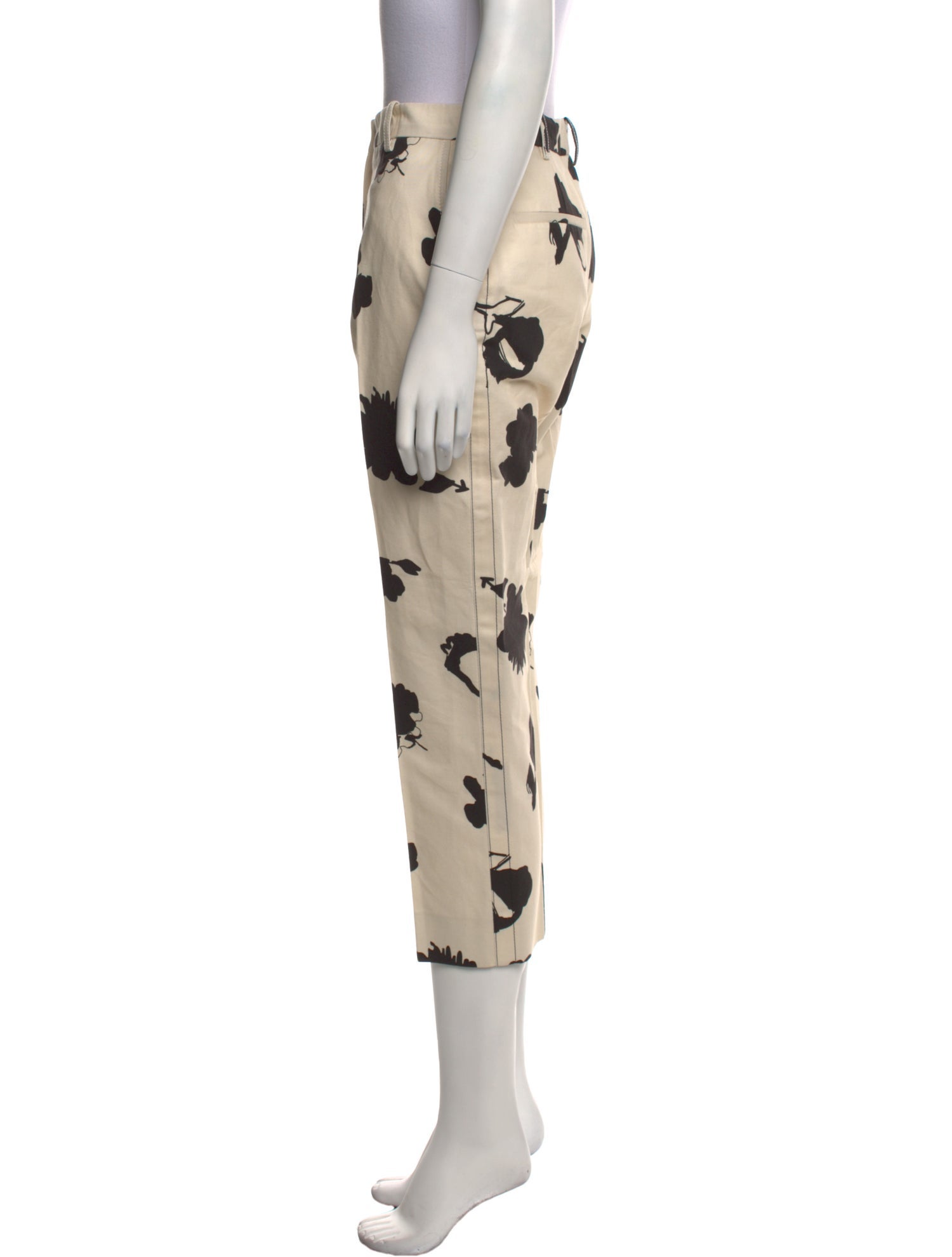 Marni Printed Straight Leg Pants