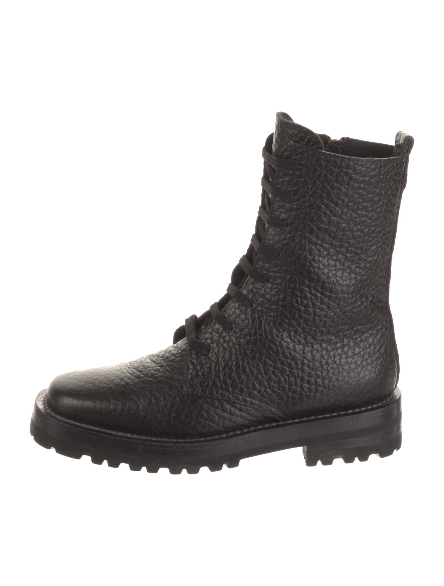 Marni Leather Combat Boots