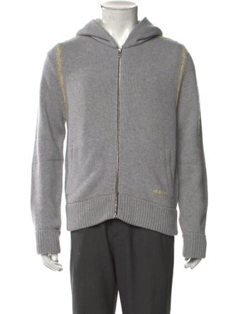 Marni Virgin Wool V-Neck Cardigan