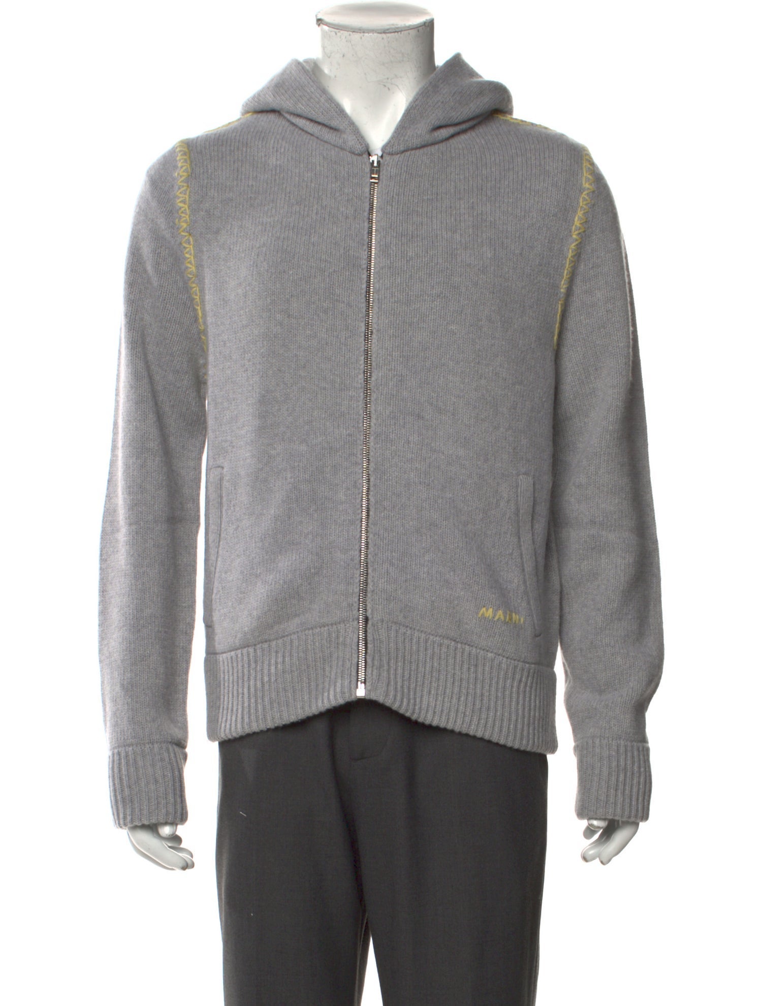 Marni V-Neck Long Sleeve Cardigan